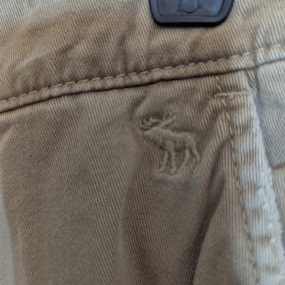 Abercrombie & Fitch Perfect Stretch Pants Women's Size 4 Khaki Pants, Like New - Picture 2 of 4